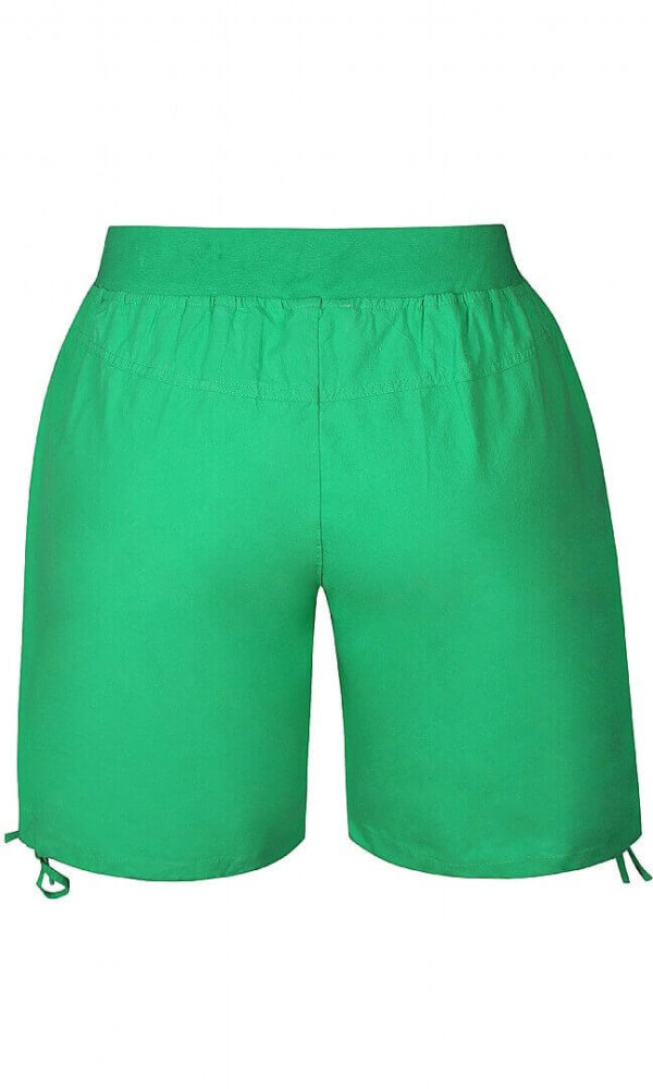 Zhenzi - Enkel ensfarvet shorts
