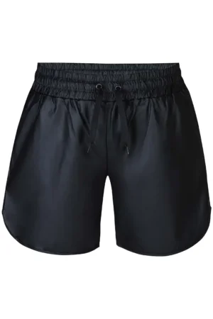 Anyday - Shorts i skind look med elastik i talje