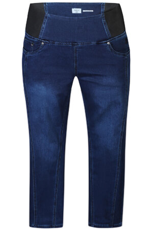 Zhenzi - Jeans leggings med bred elastik i taljen