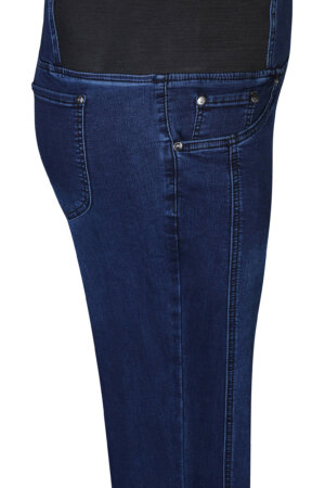 Zhenzi - Jeans leggings med bred elastik i taljen